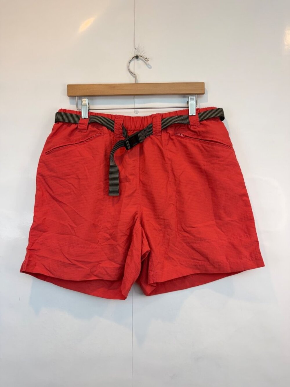 RailRiders Men's Lightweight Belted Short Dusty Cedar Red Size Medium 6" Inseam